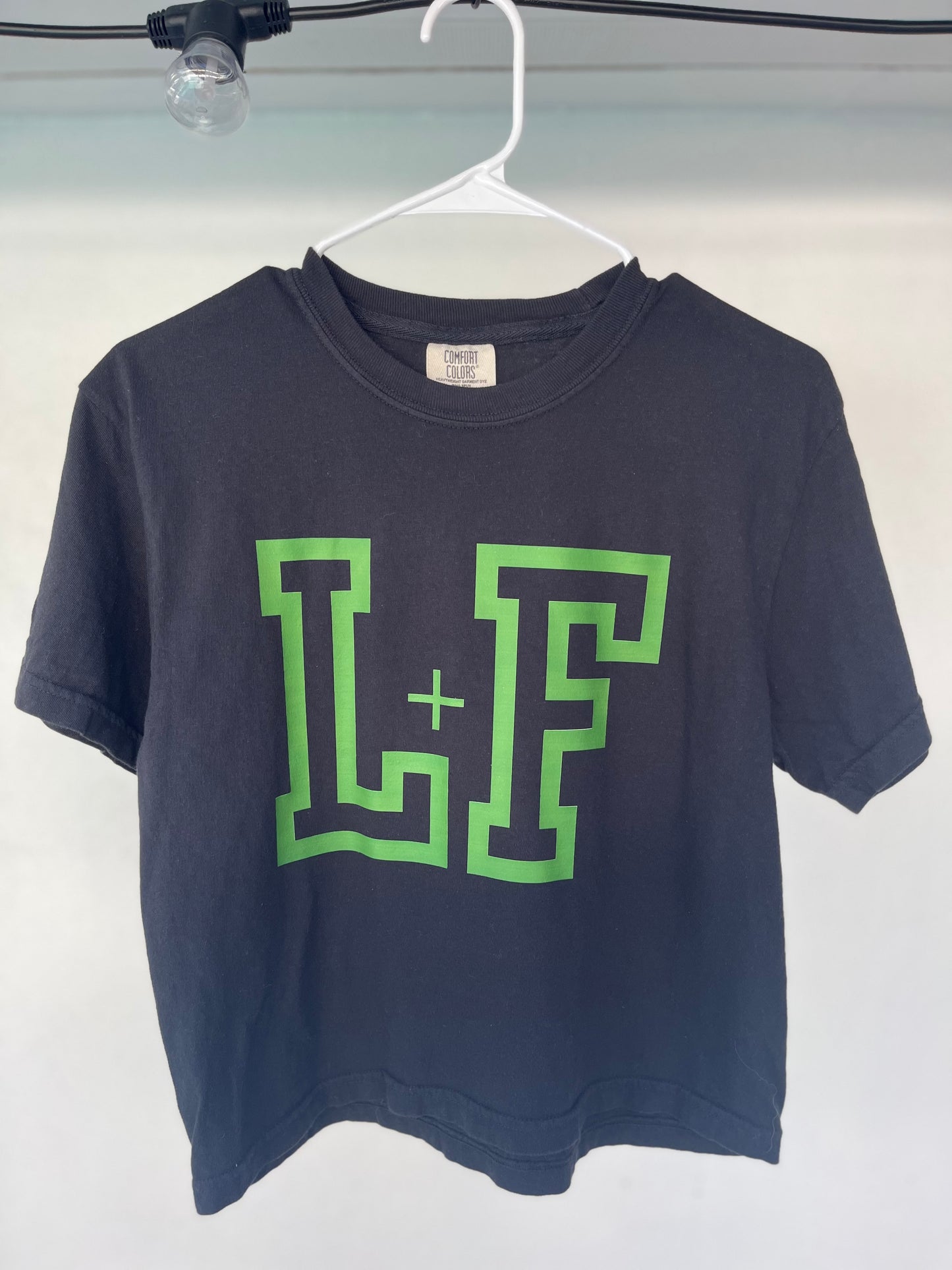 Varsity L + F Modest Cropped T-Shirt