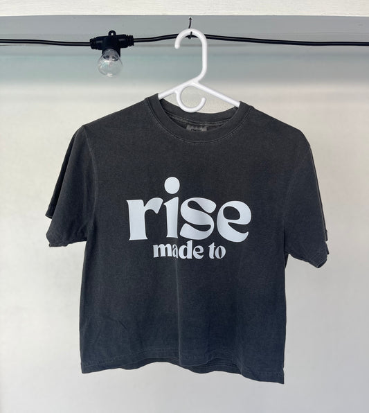 Made to Rise Modest Cropped T-Shirt
