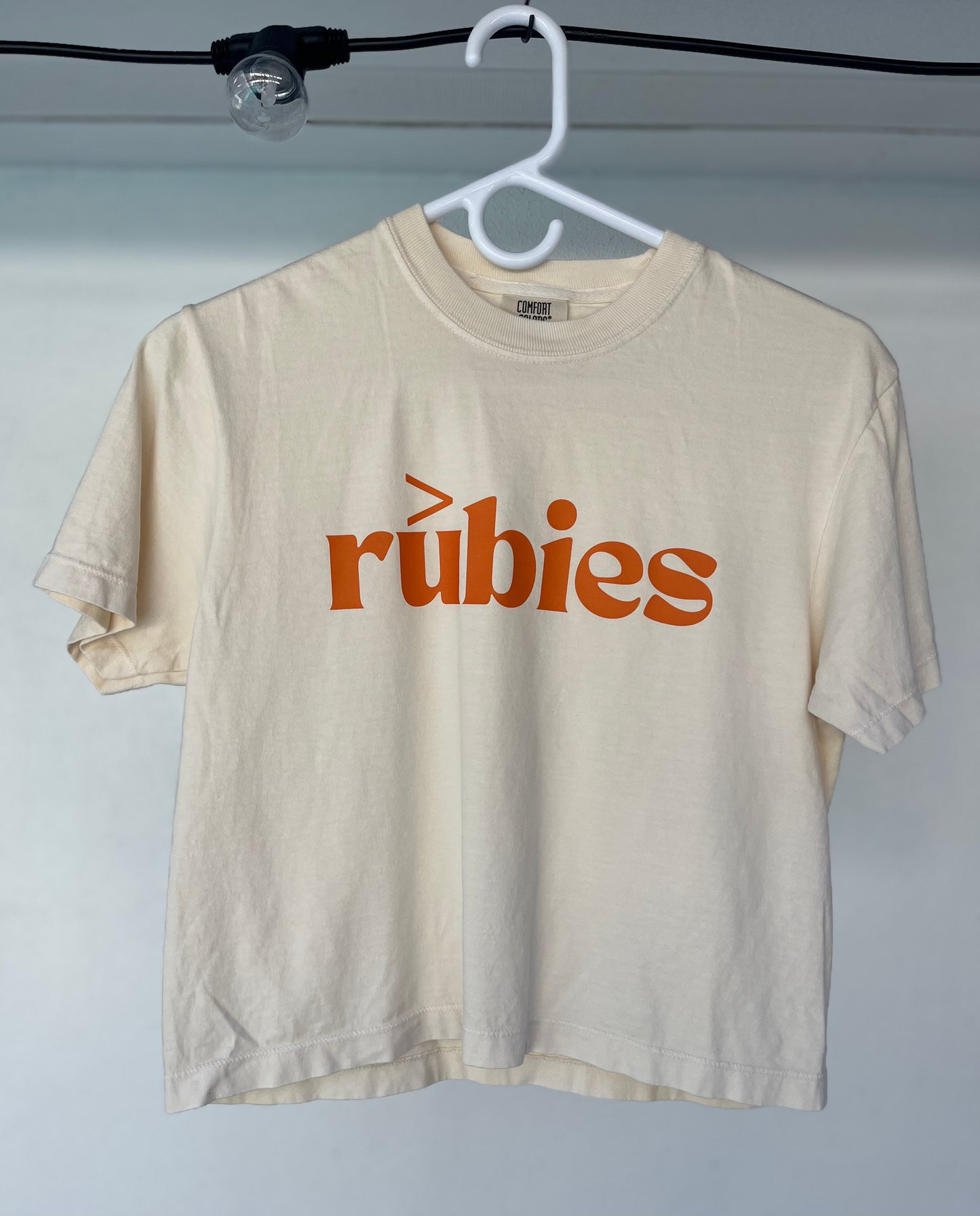>Rubies Modest Cropped T-Shirt